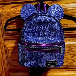 Disney Loungefly Purple Potion Backpack